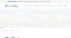 Desktop Screenshot of bluemarkenergy.com